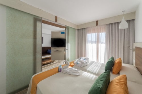 Double room at Sandos Benidorm Suites in Benidorm, Spain. Travel with World Lifetime Journeys