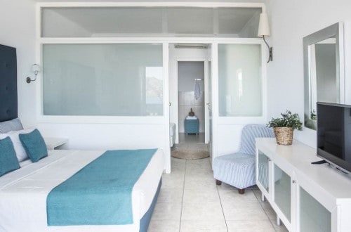 Double room at Sea Side Resort and Spa in Crete, Greece. Travel with World Lifetime Journeys