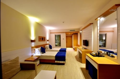 Family room at Jasmin Beach Hotel in Bodrum, Turkey. Travel with World Lifetime Journeys