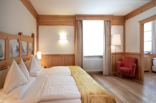 Family suite at Hotel Adler Dolomiti in Ortisei, Italy. Travel with World Lifetime Journeys