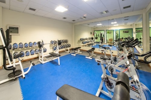 Gym room at THB Tropical Island in Playa Blanca, Lanzarote. Travel with World Lifetime Journeys