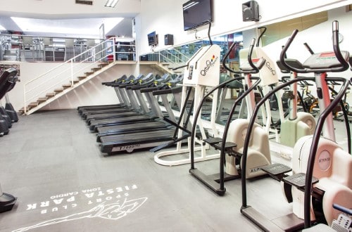 Fitness centre at Port Fiesta Park in Benidorm, Spain. Travel with World Lifetime Journeys