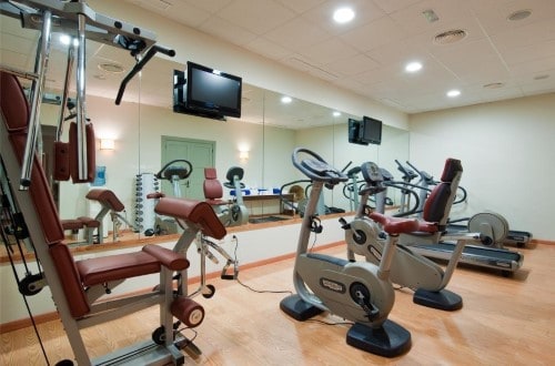 Fitness centre at Vincci Seleccion Estrella del Mar in Marbella, Spain. Travel with World Lifetime Journeys