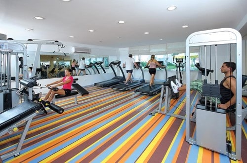 Fitness room at Armonia Village and Spa in Bodrum, Turkey. Travel with World Lifetime Journeys