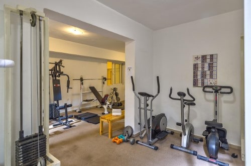 Fitness room at Veronica Hotel Apartments in Chania area, Crete, Travel with World Lifetime Journeys