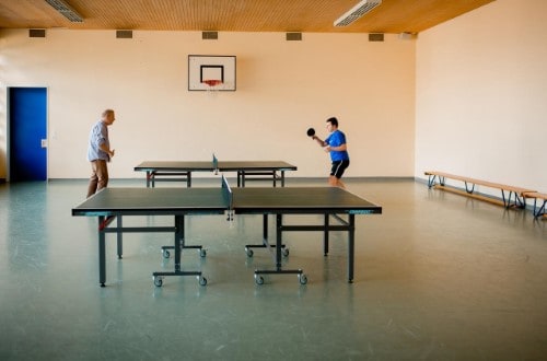 Games room at Hotel Sport Klosters, Switzerland. Travel with World Lifetime Journeys