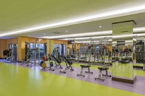 Gym room at Royal Taj Mahal in Side, Turkey. Travel with World Lifetime Journeys