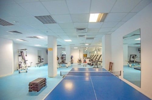 Gym room at Tsokkos Gardens Hotel in Protaras, Cyprus. Travel with World Lifetime Journeys