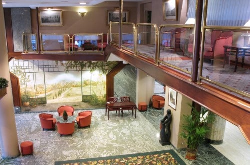 Hotel area at Bedford Hotel and Congress Centre in Brussels, Belgium. Travel with World Lifetime Journeys