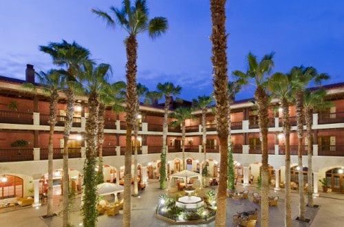 Hotel panorama at Elba Palace Golf in Caleta de Fuste, Fuerteventura. Travel with World Lifetime Journeys