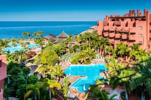 Hotel panorama at Sheraton La Caleta Resort & Spa in Costa Adeje, Tenerife. Travel with World Lifetime Journeys