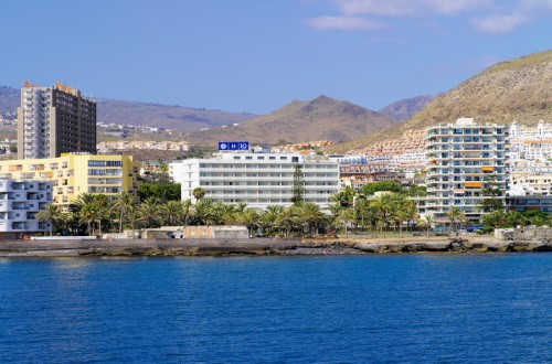 Hotel panorama at H10 Big Sur in Los Cristianos, Tenerife. Travel with World Lifetime Journeys