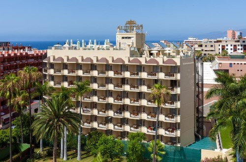 Hotel panorama at GF Noelia in Puerto de la Cruz, Tenerife. Travel with World Lifetime Journeys