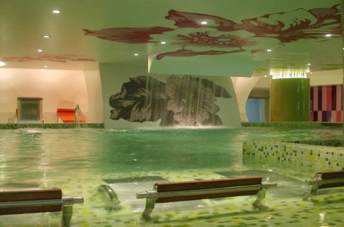 Indoor pool at Beatriz Playa & Spa Hotel in Puerto del Carmen, Lanzarote. Travel with World Lifetime Journeys