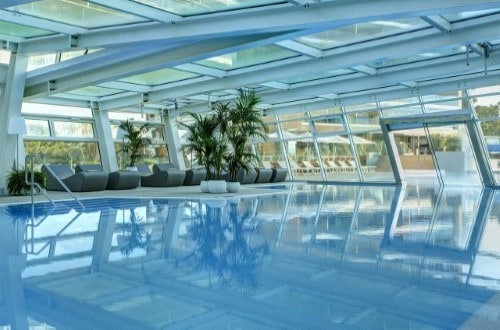 Indoor pool at Almar Jesolo Resort and Spa in Lido di Jesolo, Italy. Travel with World Lifetime Journeys