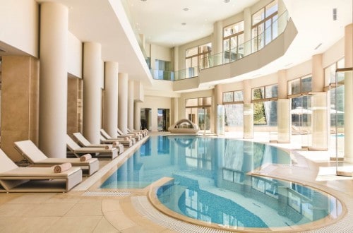 Indoor pool at Ikos Oceania