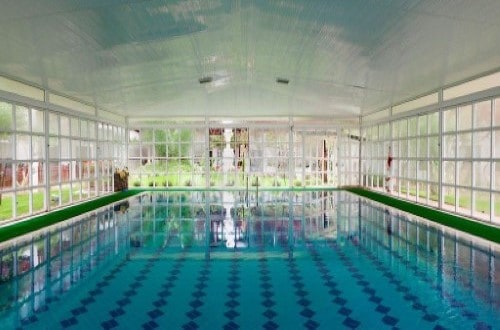 Indoor pool at Letoonia Club and Hotel in Fethiye, Turkey. Travel with World Lifetime Journeys