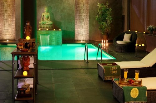 Indoor spa at Augusta Club Hotel and Spa in Lloret de Mar, Spain. Travel with World Lifetime Journeys