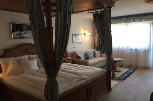 Junior suite at Hotel Tablé in Corvara, Italy. Travel with World Lifetime Journeys