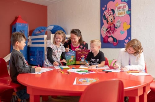 Kids club at Hotel Sunstar Arosa, Switzerland. Travel with World Lifetime Journeys