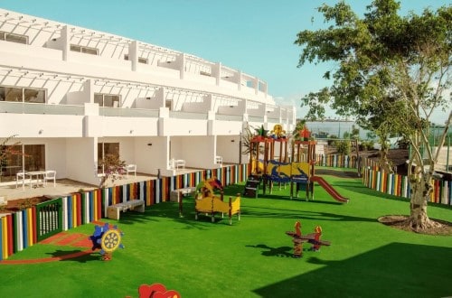 Kids playground at Sentido Aequora Suites in Puerto del Carmen, Lanzarote. Travel with World Lifetime Journeys