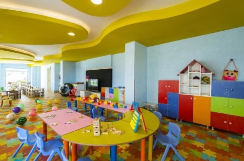 Kids playroom at Grand Park Lara Hotel in Antalya, Turkey. Travel with World Lifetime Journeys