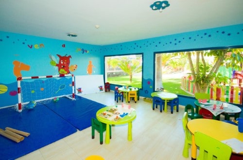 Kids playroom at THB Tropical Island in Playa Blanca, Lanzarote. Travel with World Lifetime Journeys