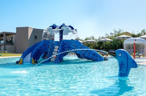 Kids pool at Solimar Aquamarine in Chania area, Crete. Travel with World Lifetime Journeys