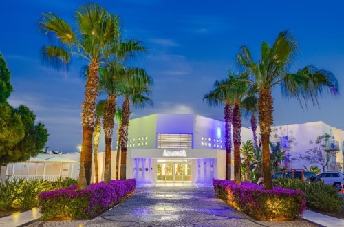 Main entrance at Armonia Village and Spa in Bodrum, Turkey. Travel with World Lifetime Journeys