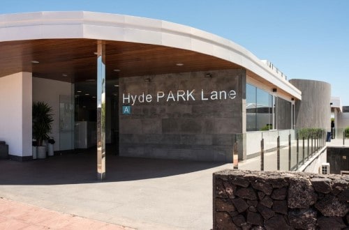 Main entrance at Hyde Park Lane