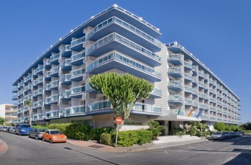 Outside view at Hotel Palmasol Benalmadena in Spain. Travel with World Lifetime Journeys