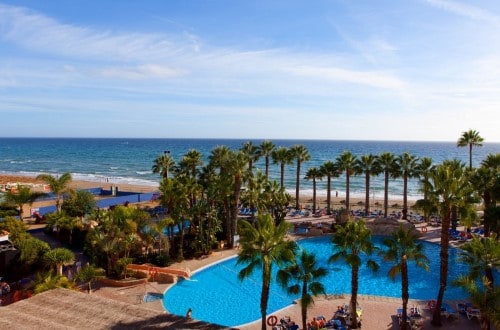 Panorama at Marbella Playa Hotel in Marbella, Spain. Travel with World Lifetime Journeys