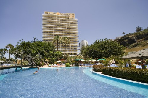 Pool side at Sunlight Bahia Principe San Felipe in Puerto de la Cruz, Tenerife. Travel with World Lifetime Journeys