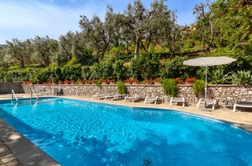 Pool side at Hotel Metropole in Sorrento, Italy. Travel with World Lifetime Journeys