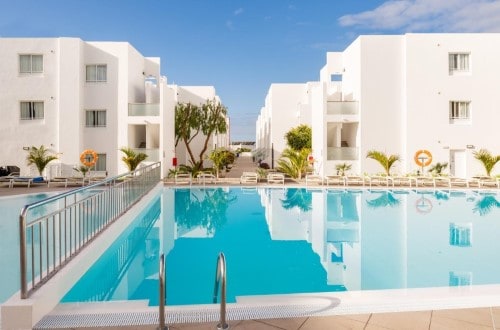 Pool side at Sentido Aequora Suites in Puerto del Carmen, Lanzarote. Travel with World Lifetime Journeys