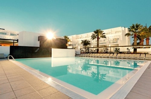 Pool side at Sentido Aequora Suites in Puerto del Carmen, Lanzarote. Travel with World Lifetime Journeys