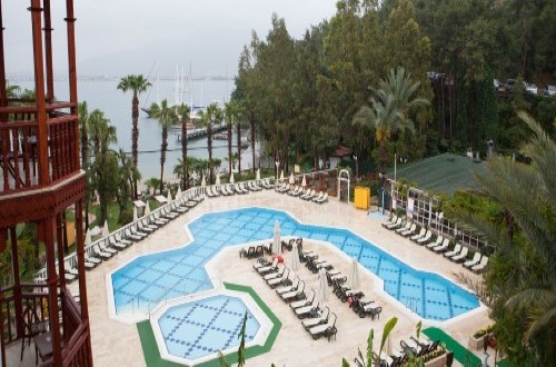 Pools at Letoonia Club and Hotel in Fethiye, Turkey. Travel with World Lifetime Journeys