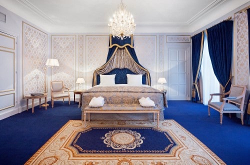 Presidential suite at Hotel Metropole in Brussels, Belgium. Travel with World Lifetime Journeys