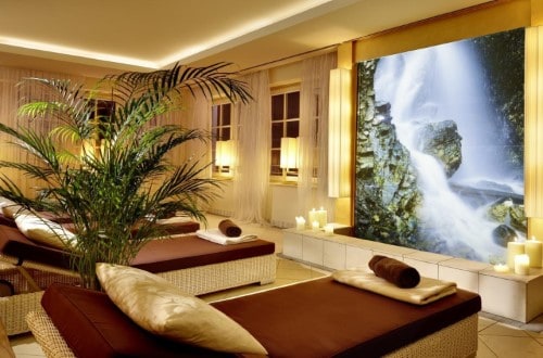 Relaxing room at Salzburger Hof in Zell am See, Austria. Travel with World Lifetime Journeys