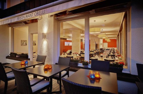 Restaurant Orelli at Sorell Hotel Asora in Arosa, Switzerland. Travel with World Lifetime Journeys