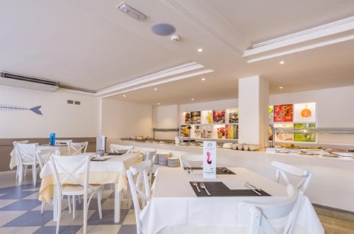 Restaurant at Arena Beach Apartments in Corralejo, Fuerteventura. Travel with World Lifetime Journeys