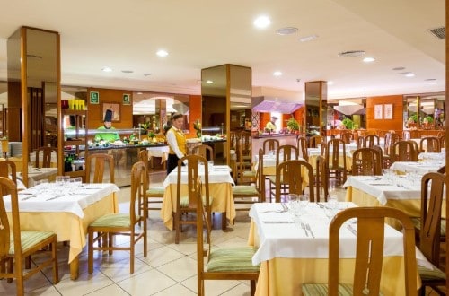 Restaurant at GF Noelia in Puerto de la Cruz, Tenerife. Travel with World Lifetime Journeys