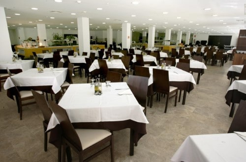 Restaurant at Hotel Dynastic in Benidorm, Spain. Travel with World Lifetime Journeys