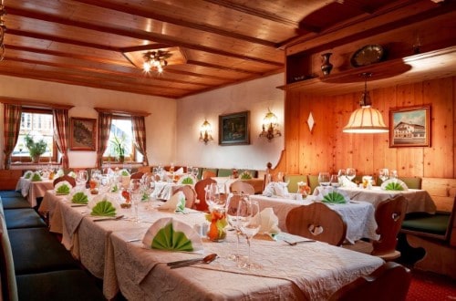 Restaurant at Hotel Fischerwirt in Zell am See, Austria. Travel with World Lifetime Journeys