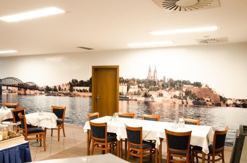 Restaurant at Hotel Inos in Prague, Czech Republic. Travel with World Lifetime Journeys