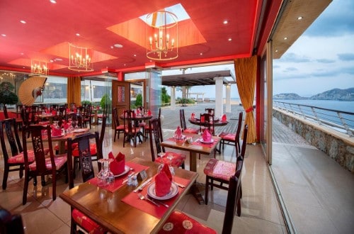 Restaurant at Sea Side Resort and Spa in Crete, Greece. Travel with World Lifetime Journeys