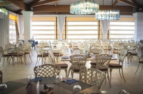 Restaurant at the Sea Club Mediterranean Resort in Alcudia, Mallorca. Travel with World Lifetime Journeys