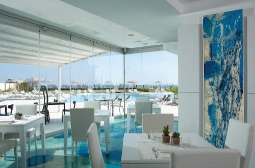 Restaurant view at Adriatic Palace Hotel in Lido di Jesolo, Italy. Travel with World Lifetime Journeys