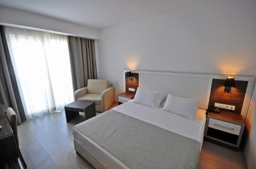 Room type at Club Shark Hotel in Bodrum, Turkey. Travel with World Lifetime Journeys