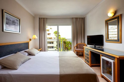 Double room at Hotel Las Arenas in Benalmadena, Malaga. Travel with World Lifetime Journeys